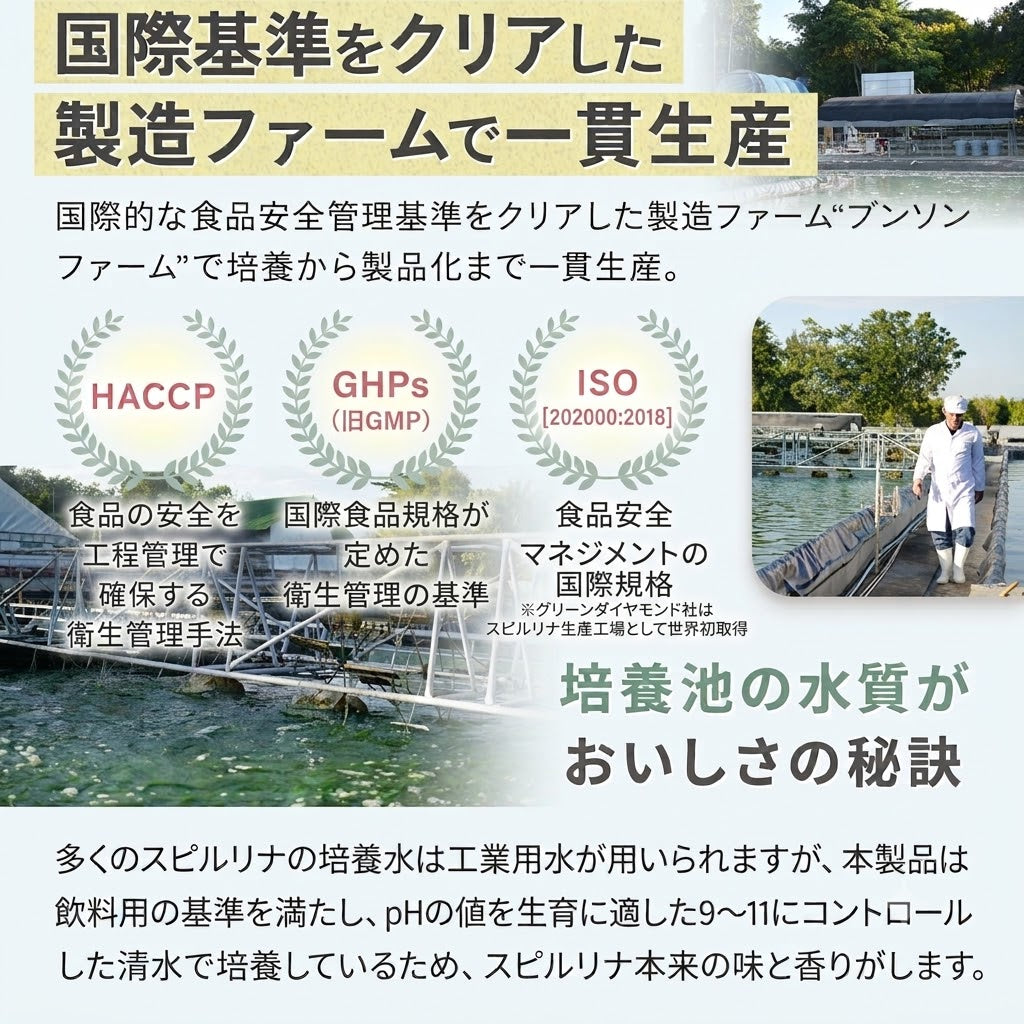 スピルリナ100% 無添加ピュアスピルリナ
